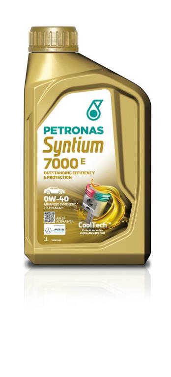 Óleo motor PETRONAS Syntium 7000 E 0W-40 SP 1L - ref. 70722E18EU